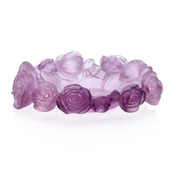 Crystal Peony Saucer Light Plum - Image 2
