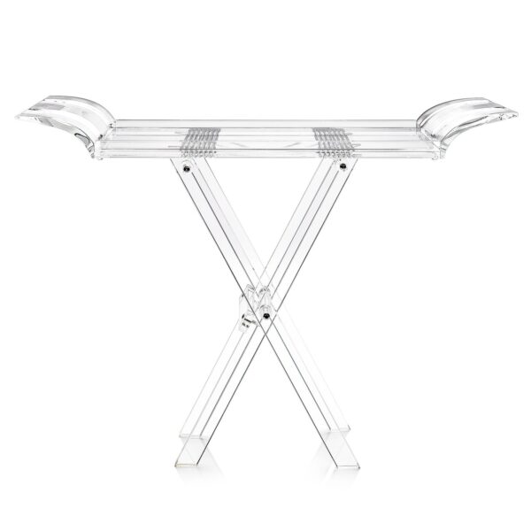 Rectangle Clear Tray Large with Acrylic Folding Stand