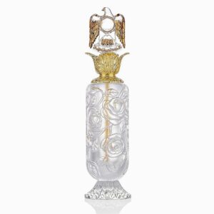 Dream Rose Clear Perfume Oil Bottle with UAE Logo 50ml