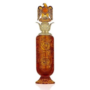 Dream Rose Amber Perfume Oil Bottle with UAE Logo 50ml