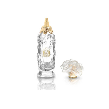 Rose Perfume Spray Bottle White with UAE logo - Image 2
