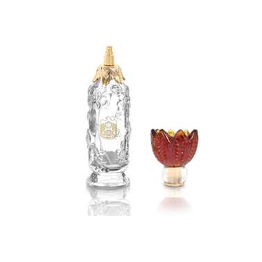 Wings Perfume Spray Bottle Amber with UAE logo - Image 2