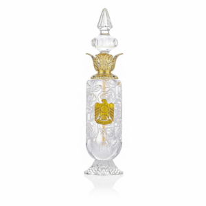 Dream Rose Clear Perfume Oil Bottle 50ml with UAE logo