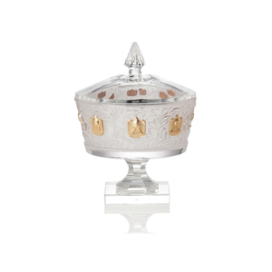 Jasper Imperial Pedestal Bowl with Lid