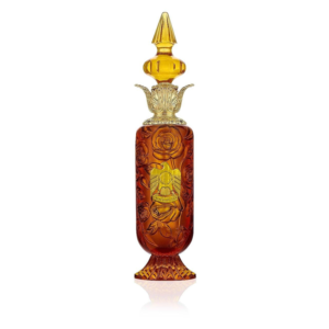 Dream Rose Amber Perfume Oil Bottle 50ml with UAE logo